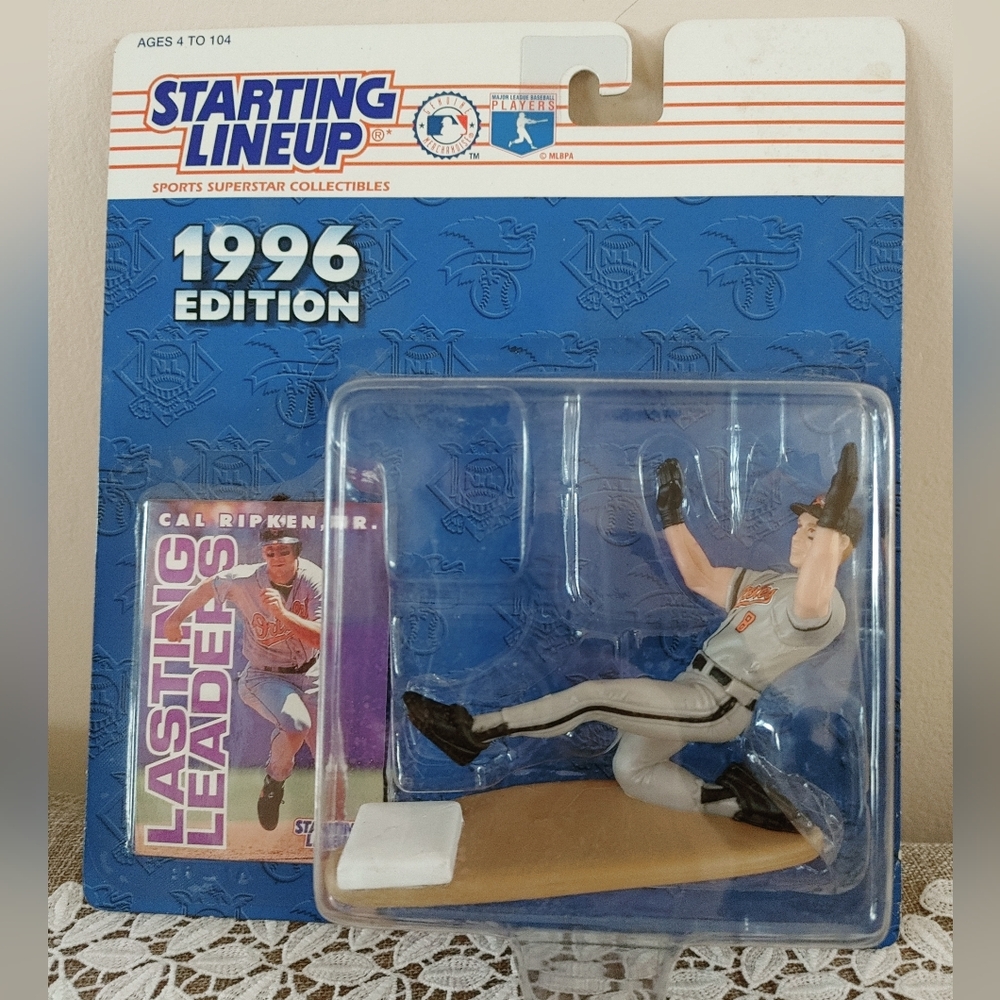 NIB Cal Ripken Jr. Starting Lineup 1996 Sliding Into Base